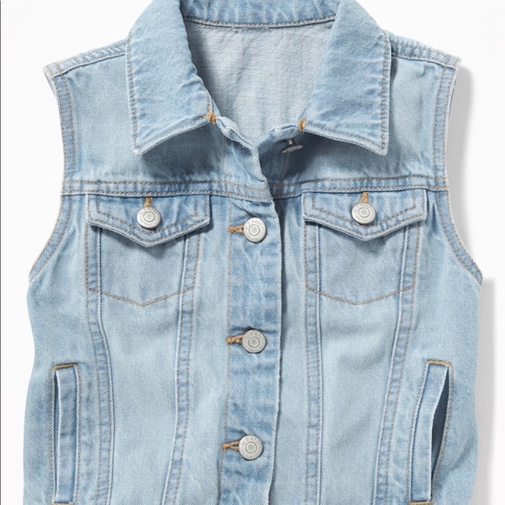 OLD NAVY DENIM VEST 😍😍 MEDIUM